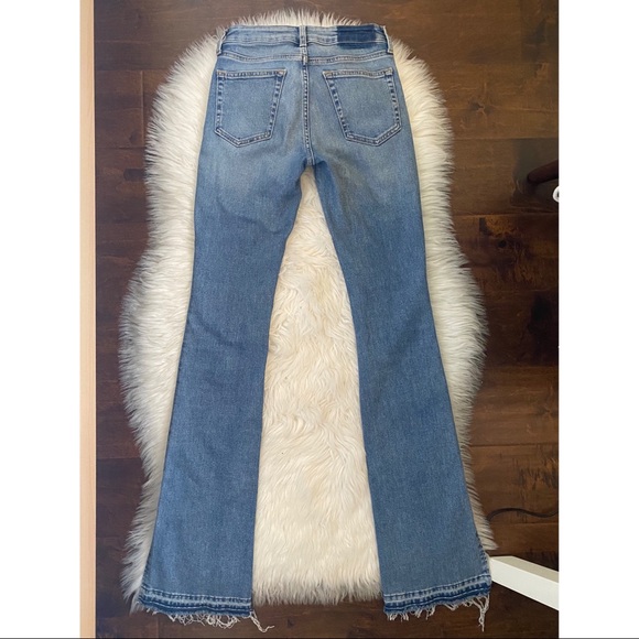 ❌❌SOLD❌❌ ETICA Low Rise Split Hem Flare Jeans - Picture 2 of 6